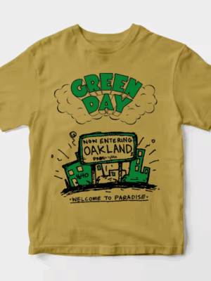 Welcome to Paradise Oakland Green Day Grunge Unisex T-Shirt