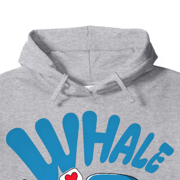 Whale You Be Mine Ocean Love Hoodie