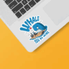 Whale You Be Mine Ocean Love Sticker