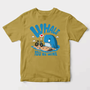 Whale You Be Mine Ocean Love Unisex T-Shirt