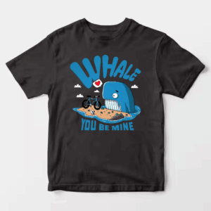 Whale You Be Mine Ocean Love Unisex T-Shirt