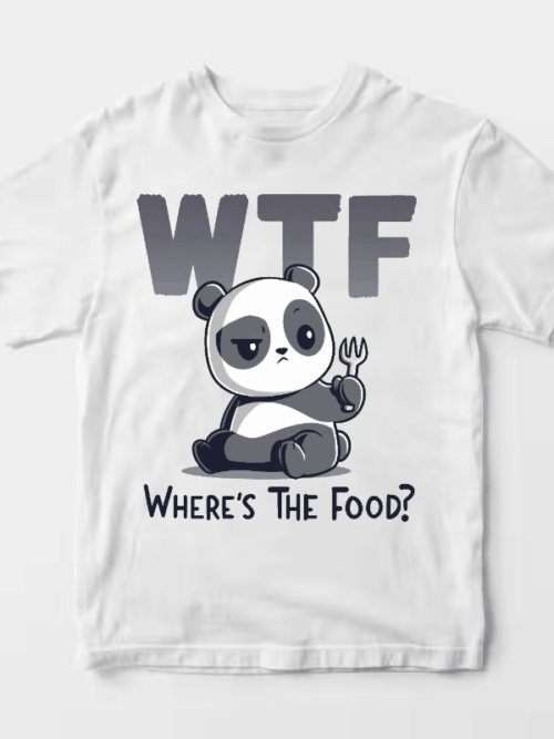 Where’s My Food Panda Energy Unisex T-Shirt