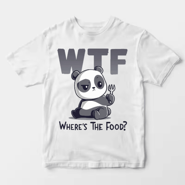 Where’s My Food Panda Energy Unisex T-Shirt