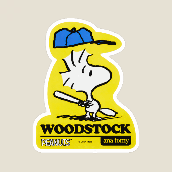 Woodstock Yellow Feathered Friend Peanuts Sticker Woodstock Yellow Feathered Friend Peanuts Sticker