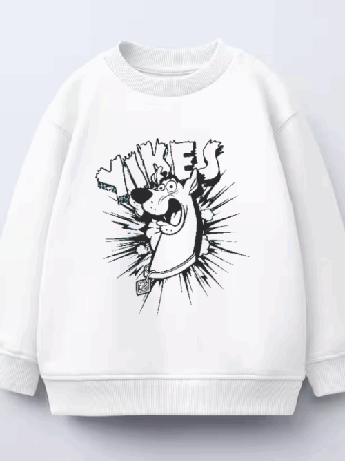 Yikes Scooby Doo Moment Crewneck Sweatshirt