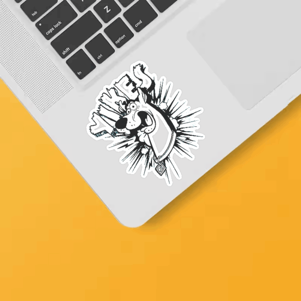 Yikes Scooby Doo Moment Sticker