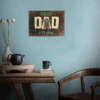 Yoda Best Dad in the Galaxy Star Wars Poster